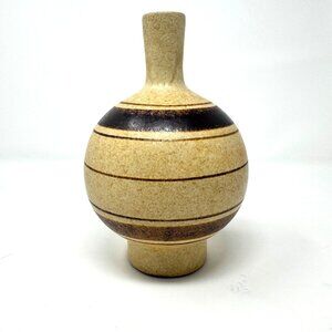Vintage Robert Maxwell MCM Vase Decanter by Pottery Craft USA 70's